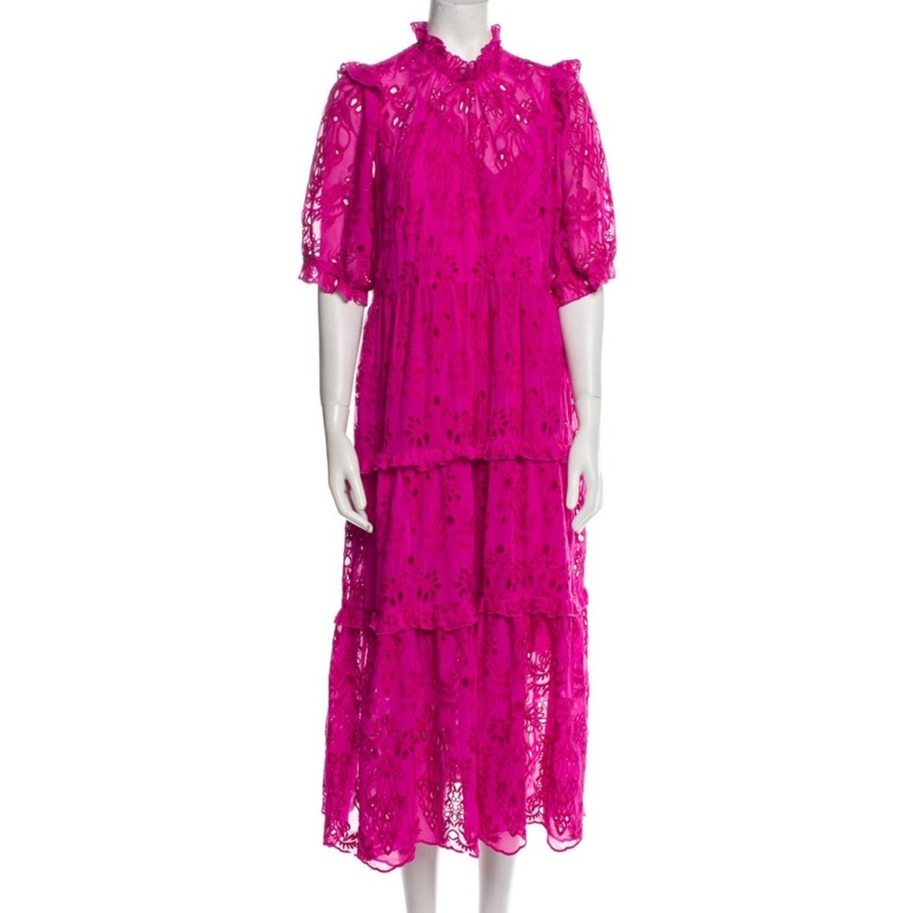 Generation Love Pink Eyelet Dress with Slip Dress